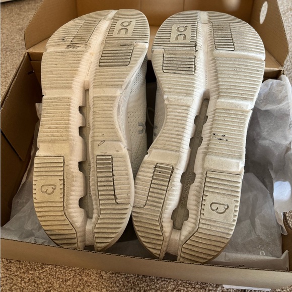 White Cloudnova 1 OnCloud Sneakers Size 7W - Picture 2 of 5